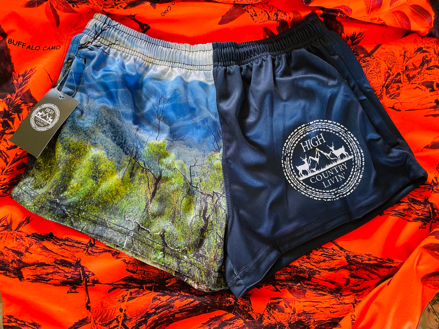 McMillan Navy Footy Shorts